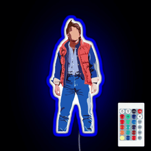 Charger l'image dans la galerie, Marty Mcfly RGB neon sign remote