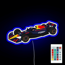 Charger l'image dans la galerie, Max Verstappen 1 RedBull Formula One Race Car RGB neon sign remote