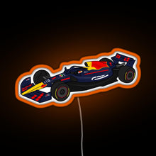 Charger l'image dans la galerie, Max Verstappen 1 RedBull Formula One Race Car RGB neon sign orange