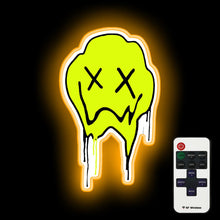 Charger l'image dans la galerie, Melting Smiley Face neon sign