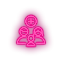 Charger l'image dans la galerie, pink member pregnant parents family adopt parent birth add new baby kid person children child human pregnancy led neon factory
