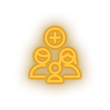 Charger l'image dans la galerie, warm_white member pregnant parents family adopt parent birth add new baby kid person children child human pregnancy led neon factory