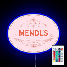 Charger l'image dans la galerie, Mendl s Patisserie RGB neon sign remote