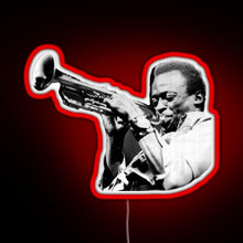 Charger l'image dans la galerie, miles davis RGB neon sign red