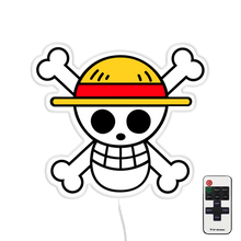 Charger l'image dans la galerie, One piece pirate with remote neon led