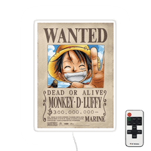 Charger l'image dans la galerie, monkey d luffy neon light