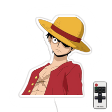Charger l'image dans la galerie, Luffy poster neon