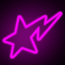 Charger l'image dans la galerie, pink bapesta wall sign