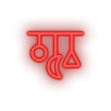 Charger l'image dans la galerie, red mobile family children cot care child kid baby led neon factory