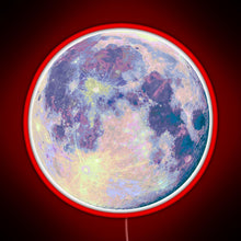 Charger l'image dans la galerie, Moon RGB neon sign red