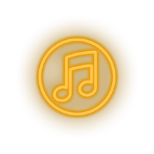 Charger l'image dans la galerie, warm_white music social network brand logo led neon factory