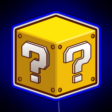 Charger l'image dans la galerie, Mystery Block RGB neon sign blue