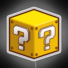 Charger l'image dans la galerie, Mystery Block RGB neon sign white