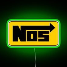 Charger l'image dans la galerie, NOS Cool Helmet stickers RGB neon sign green