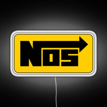 Charger l'image dans la galerie, NOS Cool Helmet stickers RGB neon sign white