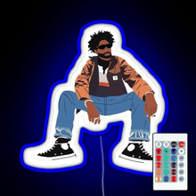 Charger l'image dans la galerie, nuwo logo RGB neon sign remote