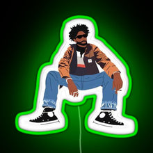 Charger l'image dans la galerie, nuwo logo RGB neon sign green