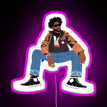 Charger l'image dans la galerie, nuwo logo RGB neon sign  pink