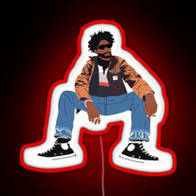 Charger l'image dans la galerie, nuwo logo RGB neon sign red