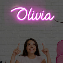 Charger l'image dans la galerie, custom personalized name neon