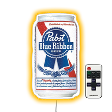 Charger l'image dans la galerie, Pabst Blue Ribbon Beer Can  Bar Neon Sign