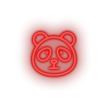 Charger l'image dans la galerie, red panda led animal bear cartoon fauna herbivore panda zoo neon factory