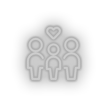 Charger l'image dans la galerie, white parent family person human children heart parents child kid baby love led neon factory