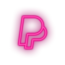 Charger l'image dans la galerie, paypal social network brand logo Neon led factory