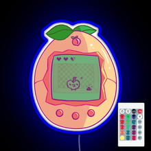 Charger l'image dans la galerie, Peachy Tamagotchi RGB neon sign remote
