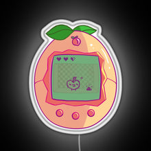 Charger l'image dans la galerie, Peachy Tamagotchi RGB neon sign white