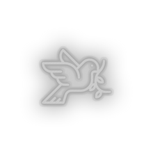 Charger l'image dans la galerie, white pigeon led bird dove love pigeon relationship romance valentine day neon factory