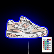 Charger l'image dans la galerie, Pink New Balance 550 RGB neon sign remote
