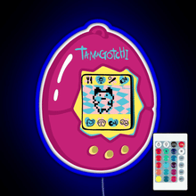 Charger l'image dans la galerie, Pink Tamagotchi Original RGB neon sign remote