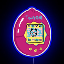 Charger l'image dans la galerie, Pink Tamagotchi Original RGB neon sign blue