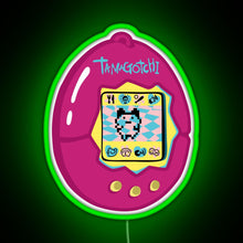 Charger l'image dans la galerie, Pink Tamagotchi Original RGB neon sign green