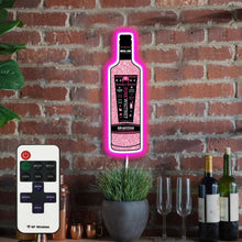 Charger l'image dans la galerie, Pink Whitney bottle with LED remote