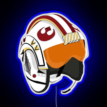 Charger l'image dans la galerie, PL 1 Red Squadron RGB neon sign blue