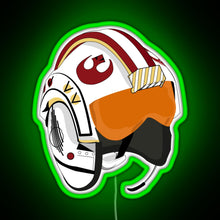 Charger l'image dans la galerie, PL 1 Red Squadron RGB neon sign green