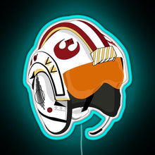 Charger l'image dans la galerie, PL 1 Red Squadron RGB neon sign lightblue