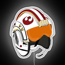 Charger l'image dans la galerie, PL 1 Red Squadron RGB neon sign white