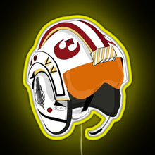 Charger l'image dans la galerie, PL 1 Red Squadron RGB neon sign yellow