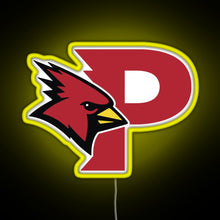 Charger l'image dans la galerie, Plattsburgh cardinals RGB neon sign yellow