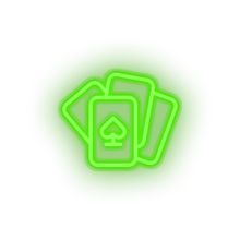 Charger l'image dans la galerie, playing card Amusement carnival circus gambling game parade playing card Neon led factory