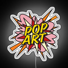 Charger l'image dans la galerie, POP ART Comic Book Flash Modern Art Pop Culture RGB neon sign white