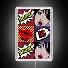 Charger l'image dans la galerie, Pop art RGB neon sign white