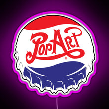 Charger l'image dans la galerie, Pop Art Tank Top RGB neon sign  pink