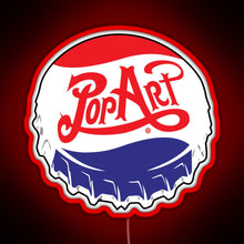 Charger l'image dans la galerie, Pop Art Tank Top RGB neon sign red