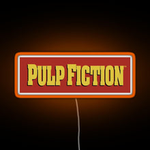 Charger l'image dans la galerie, Pulp Fiction Logo RGB neon sign orange