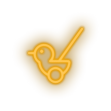 Charger l'image dans la galerie, warm_white push toys family children chicken duck chick play child kid baby toy led neon factory