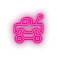 Charger l'image dans la galerie, push toys truck children car family play child kid baby toy Neon led factory